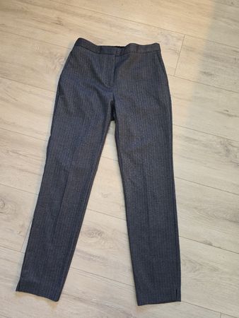 Elegante graublaue  Damen Hose, Grösse 38 Zara