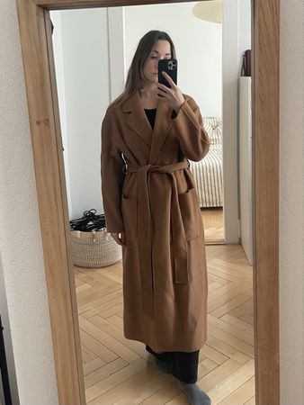 COS Mantel Camel Grösse M/EU38