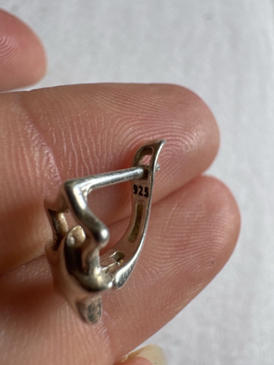 Ohrringe & -stecker: Y2k Stern Ohrringe 925 Sterling Silber  – Gebraucht aus Villnachern von Lommy 2