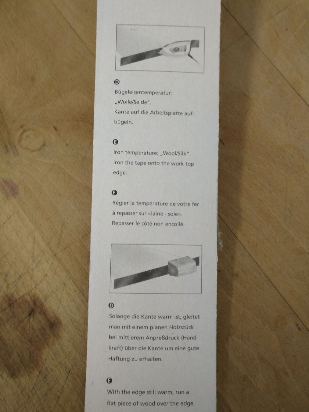 Sticker: 2 Stk Klebefuge Kaindl Kantenmaterial – Nuovo e nell'imballaggio originale da Dierikon venduto da lismar13 2