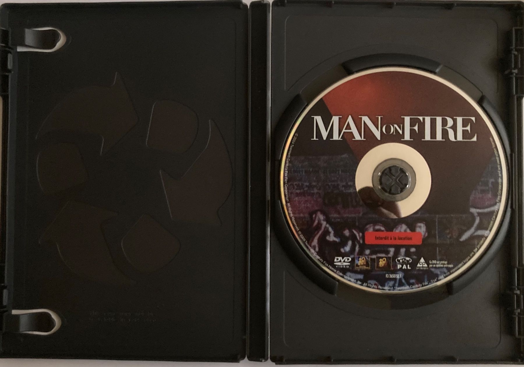 Tutti i DVDs: DENZEL WASHINGTON - MAN ON FIRE – Usato da Poliez-Pittet venduto da Newtown-Records 2