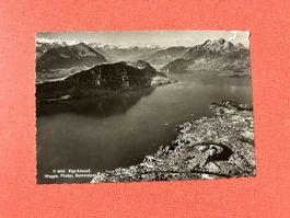 Postkarte Rigi-Känzell Pilatus Berneralpen Ansichtskarte
