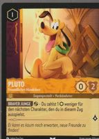 TCG Disney LORCANA DIE TINTENLANDE De 18 Pluto - Freundliche