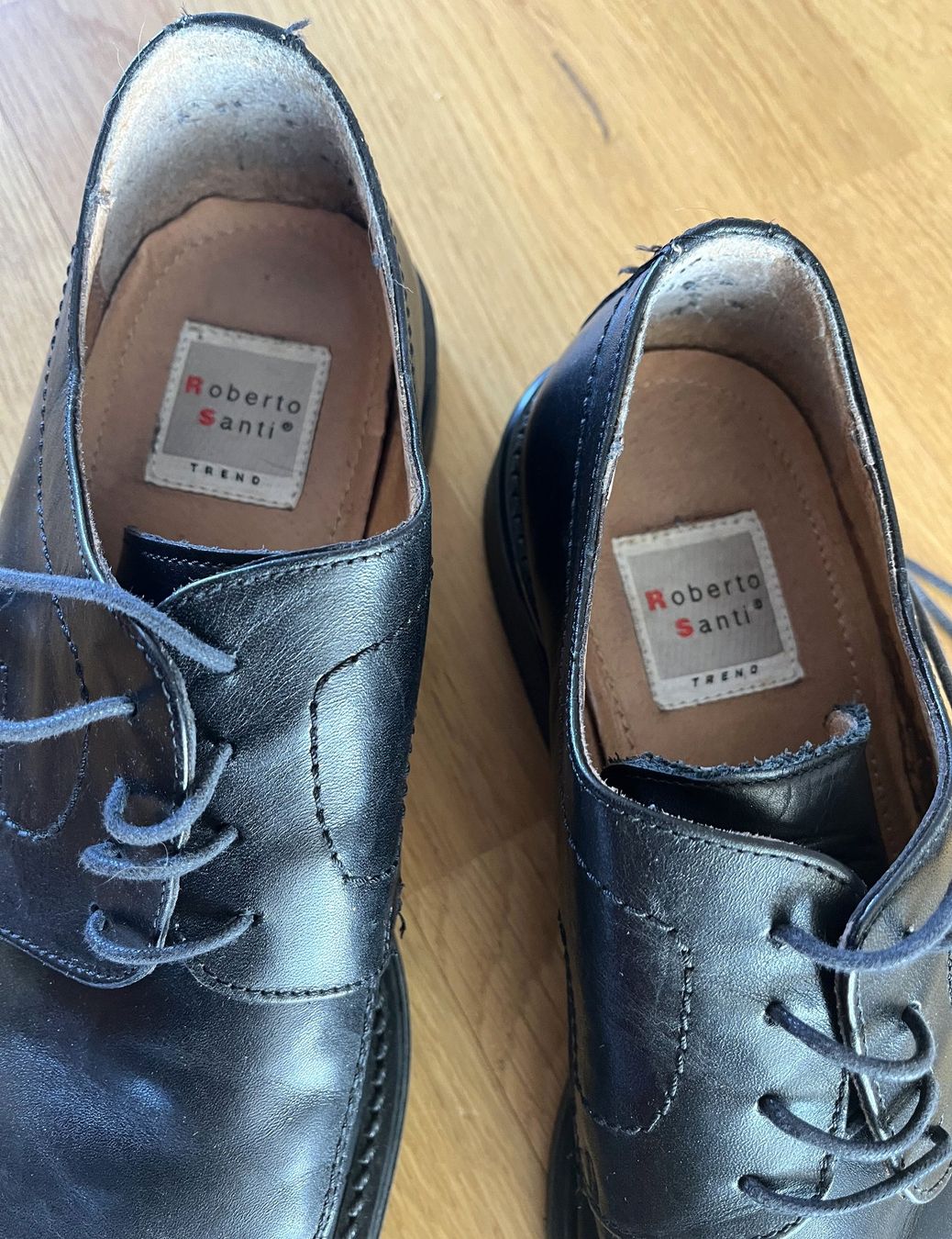 Roberto Santi Chaussures hommes: ROBERTO SANTI - Lederschuh / Halbschuh - Gr.44 – D'occasion à St.Gallen par Marcopolo71 4
