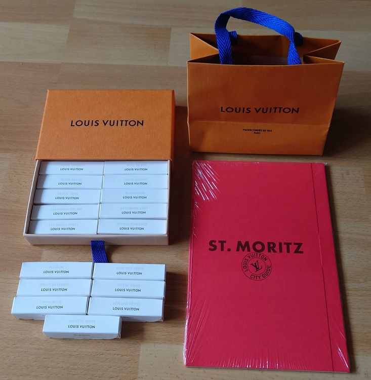 LOUIS VUITTON 17. Parfum Tester, inkl. Box, Tasche und Buch