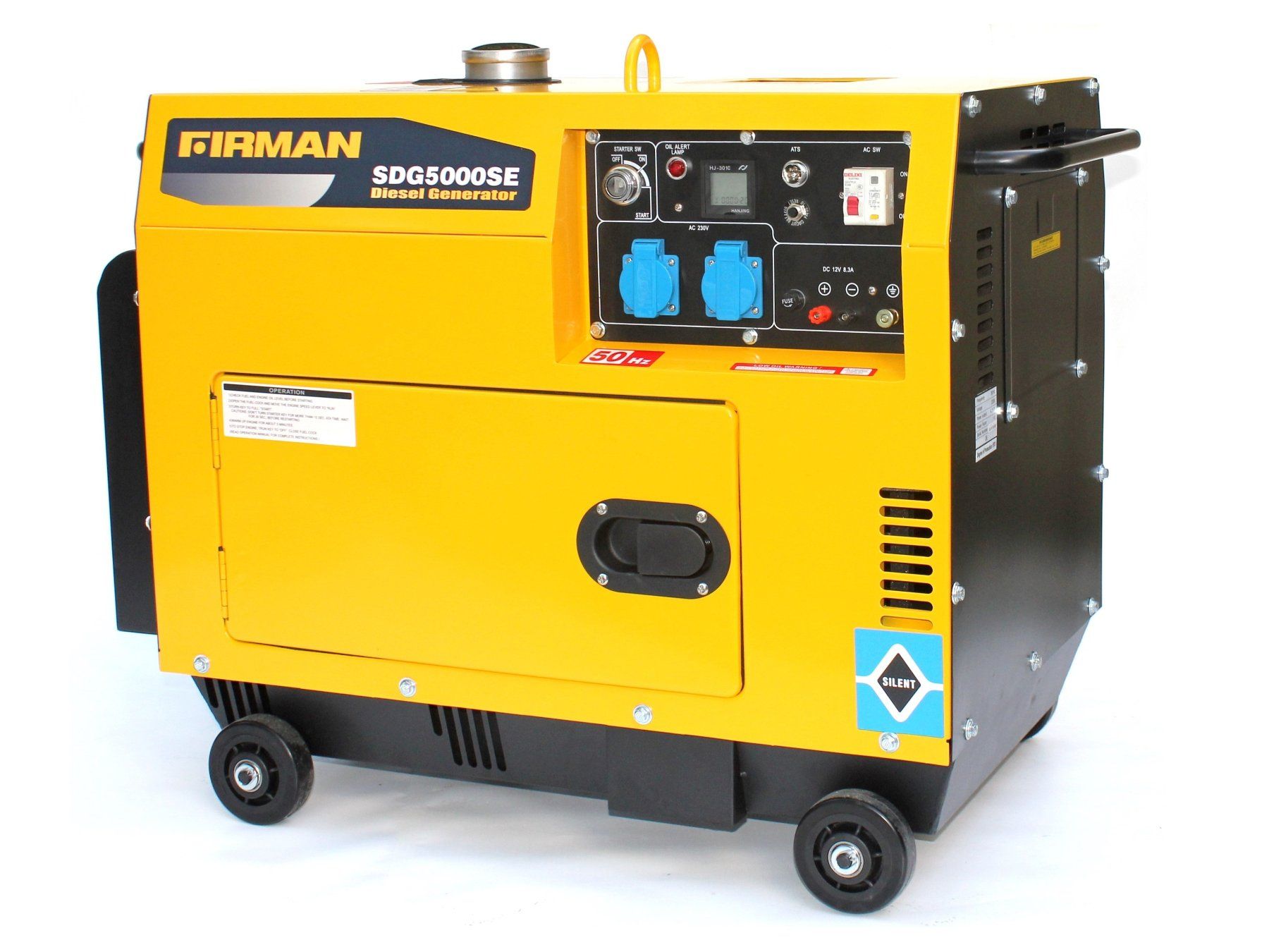 Stromgeneratoren: Firman SDG5000SE - Diesel Generator mit 4500 Watt – Neu und originalverpackt aus Entlebuch von Hebu