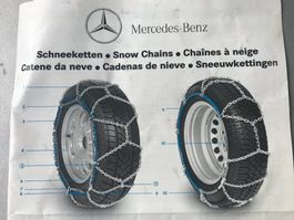 Schneeketten, Original Mercedes Benz