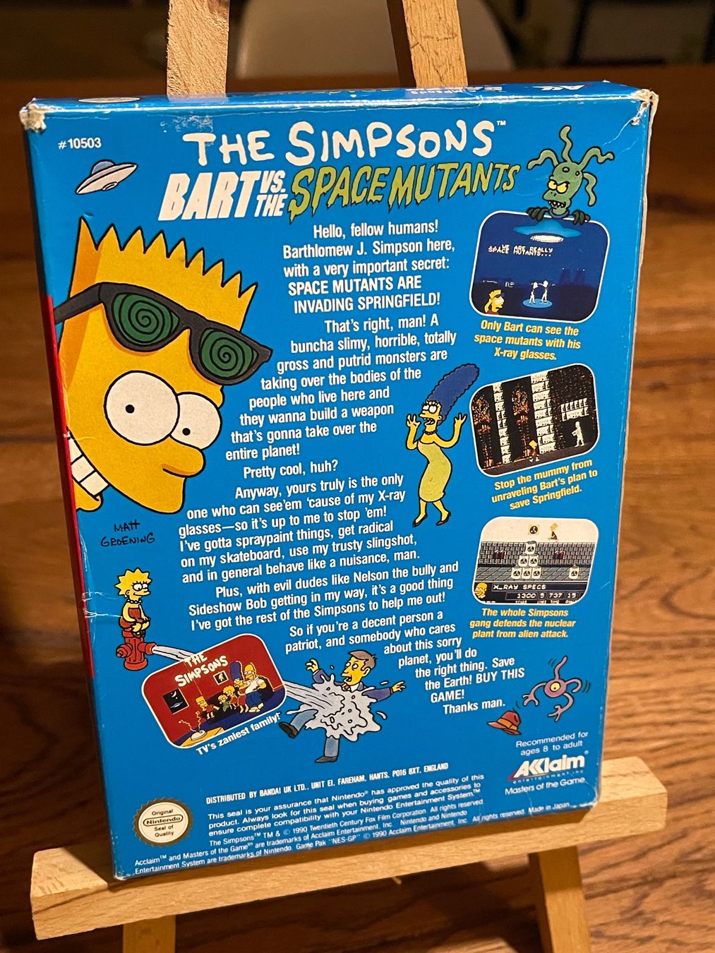 Nintendo Giochi: Simpsons - Bart vs Space Mutants NES OVP mit Anleitung – Usato da Zuerich venduto da Dorsi 3