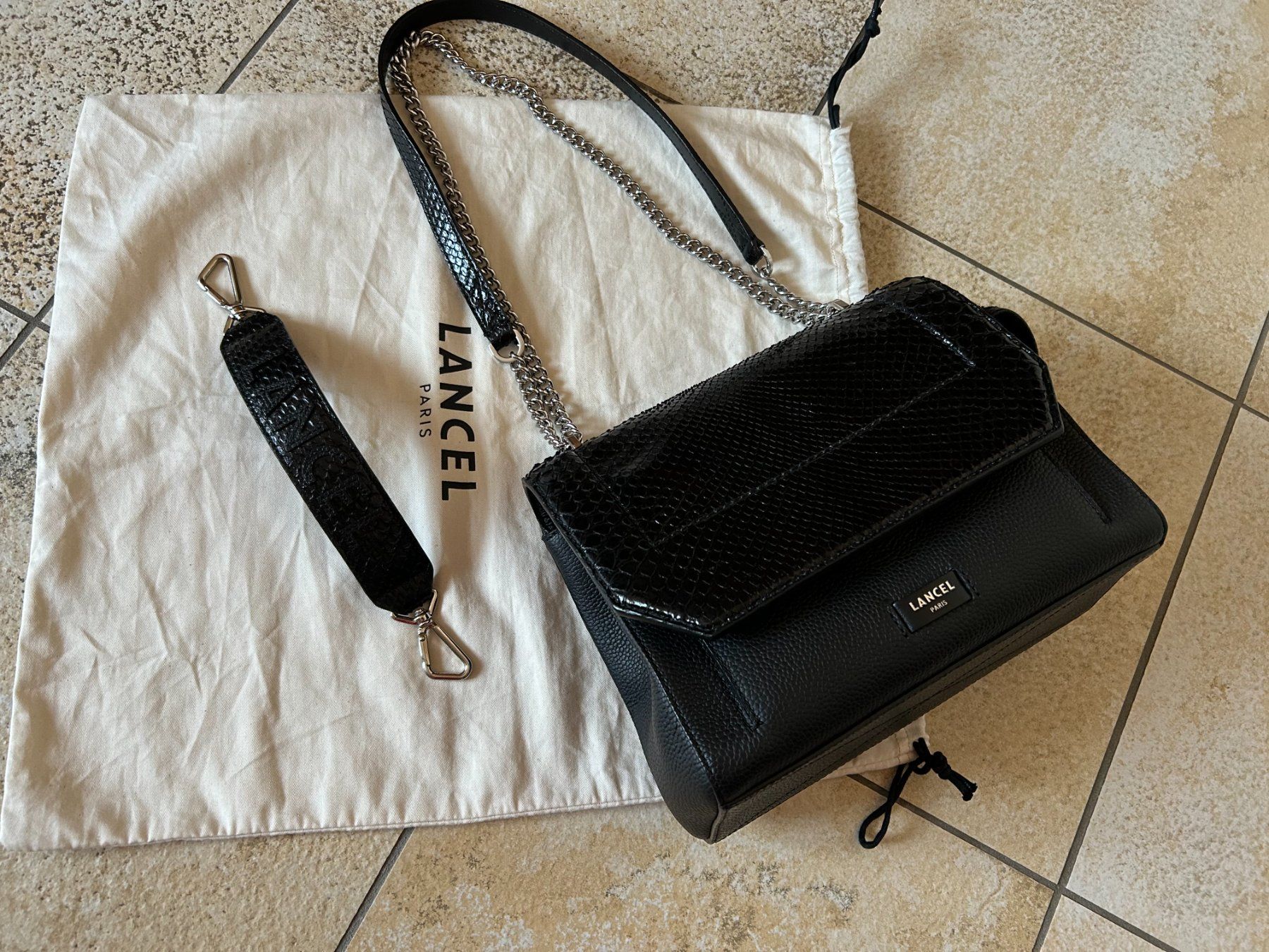 Lancel Taschen für Damen: Lancel Ninon Python – Gebraucht aus Porrentruy von Craps1 9