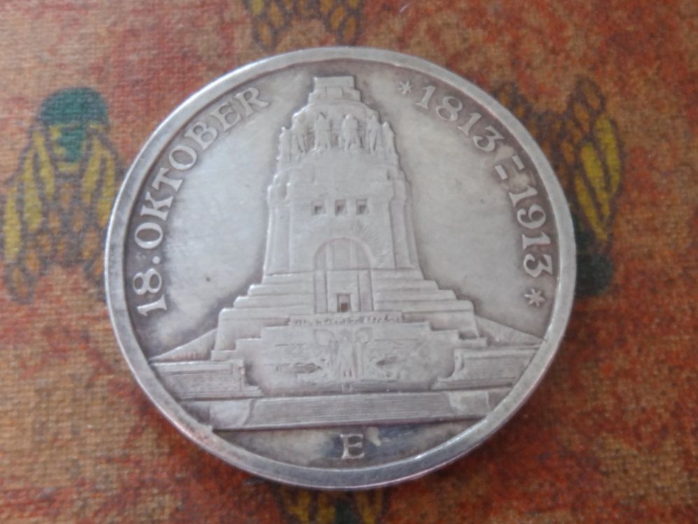 Tutti le monete: DEUTSCHLAND 3 Mark E  1913  Deutsches Reich – Usato da Romanel-sur-Lausanne venduto da Swift13 1