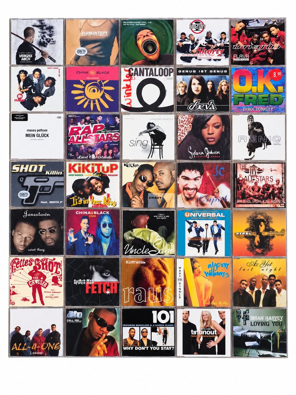 CD: 160 R&B und POP CD Singles – Usato da Zuchwil venduto da AdamO. 1
