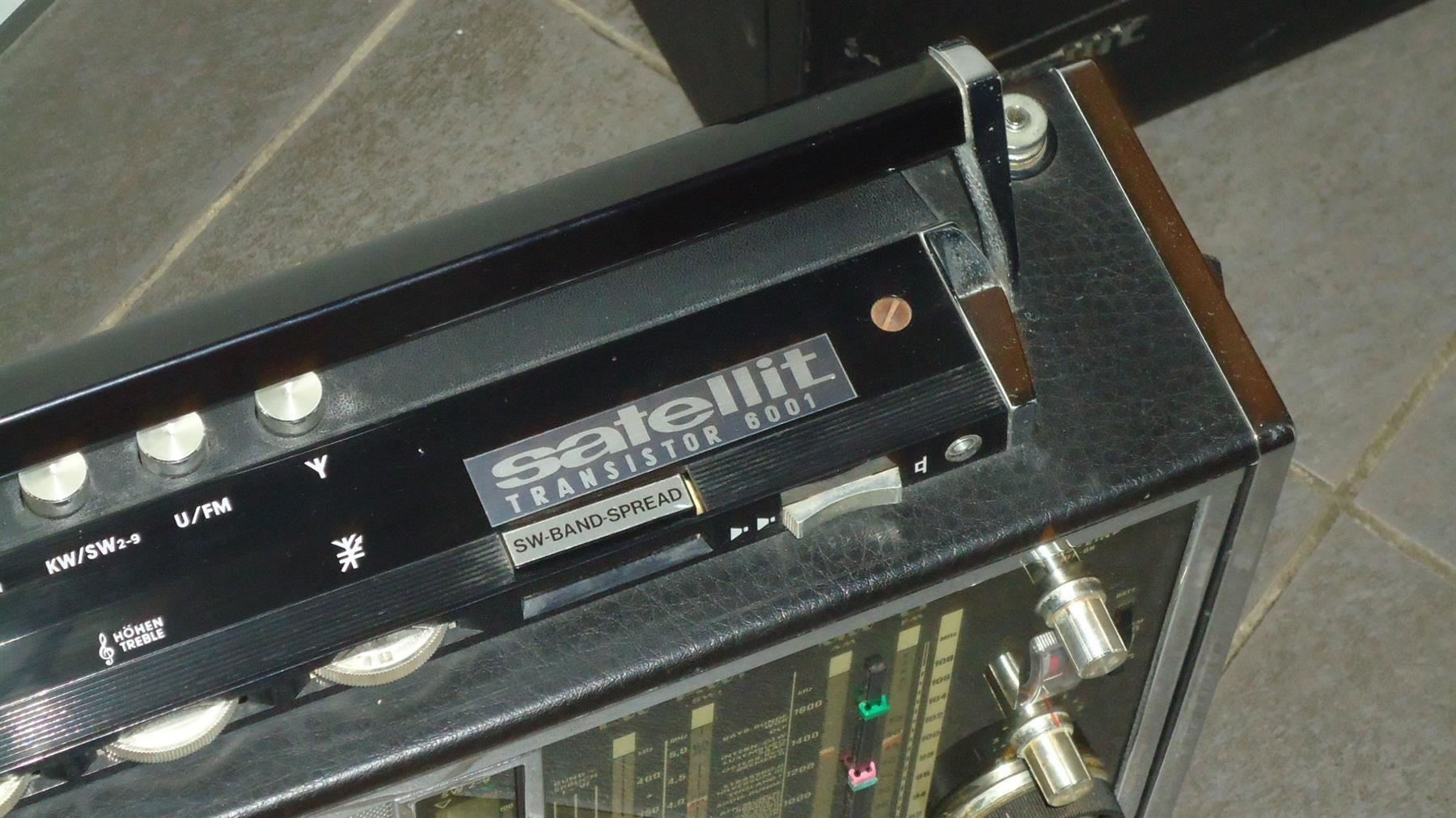 Radio: GRUNDIG SATELLIT TRANSISTOR 6001 RARE ! – Usato da Lausanne venduto da asdyx 5