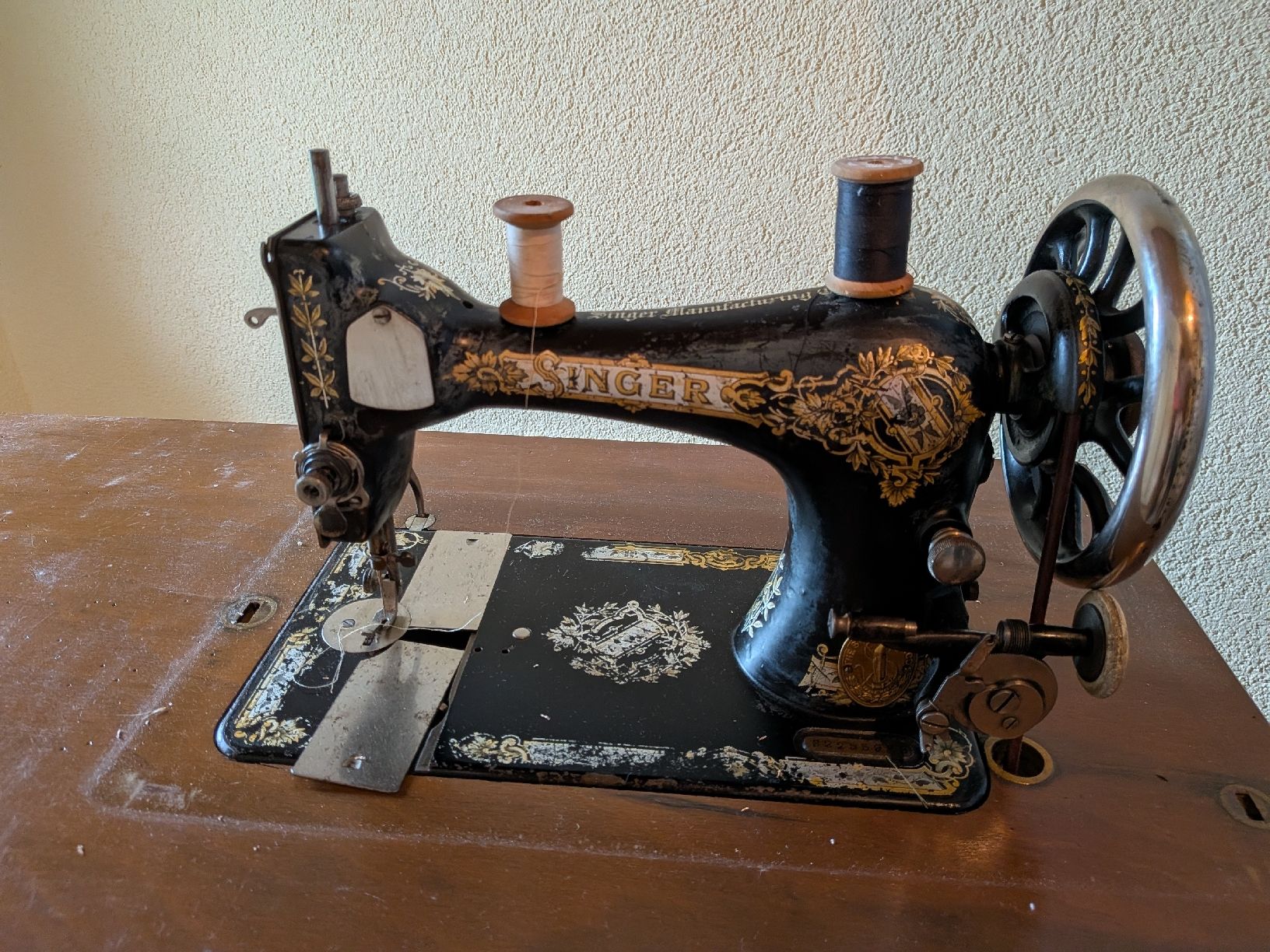Singer Macchine da cucire: Machine à coudre Singer ancienne - Objet de collection! 54 – Usato da Courtemautruy venduto da ste_zxq5 2