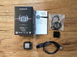 Garmin Edge 25 GPS-Velocomputer (mit OVP)