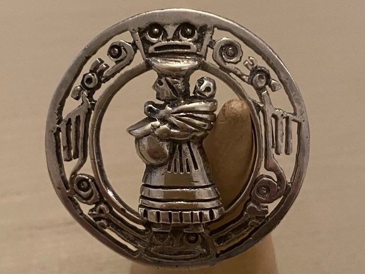 Broschen & Nadeln: Vintage Brosche Sterlingsilber 925 – Gebraucht aus Birr von Vintage-Liebhaber