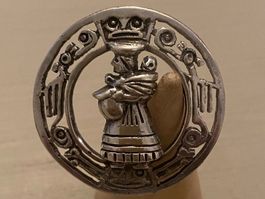 Vintage Brosche Sterlingsilber 925