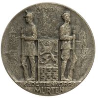 Pin 100 Jahr Kadettenkorps von Murten 1835—1935