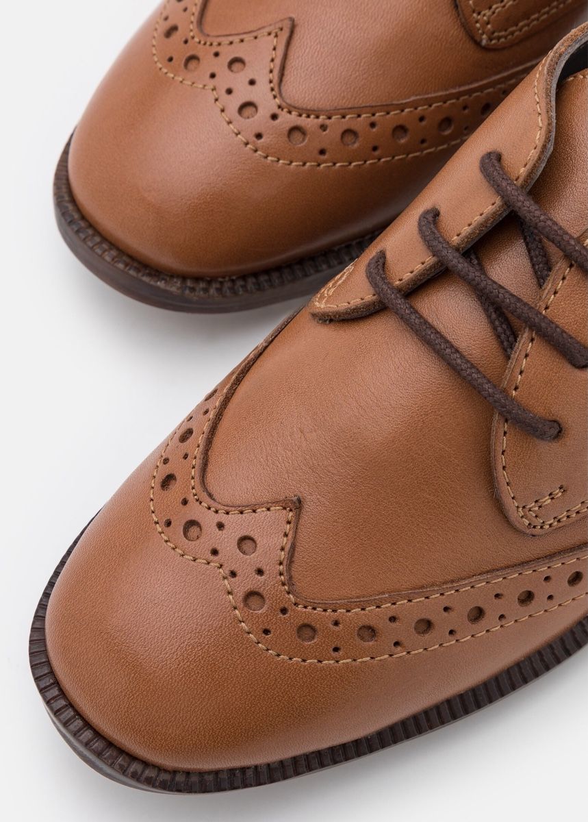 Friboo Scarpe da uomo: Friboo LEATHER - Schnürer - light brown, Gr. 36 – Usato da Ebnat-Kappel venduto da Molton 9