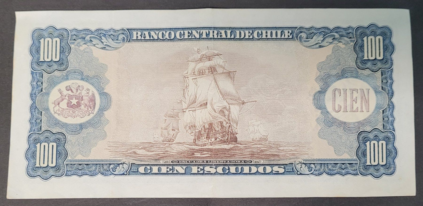 100 ESCUDOS / CHILE ND (1971-73) (Gebraucht) in Mumpf für CHF 4 – mit ...