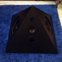 Lautsprecher Eigenbau "Cheops Pyramide"