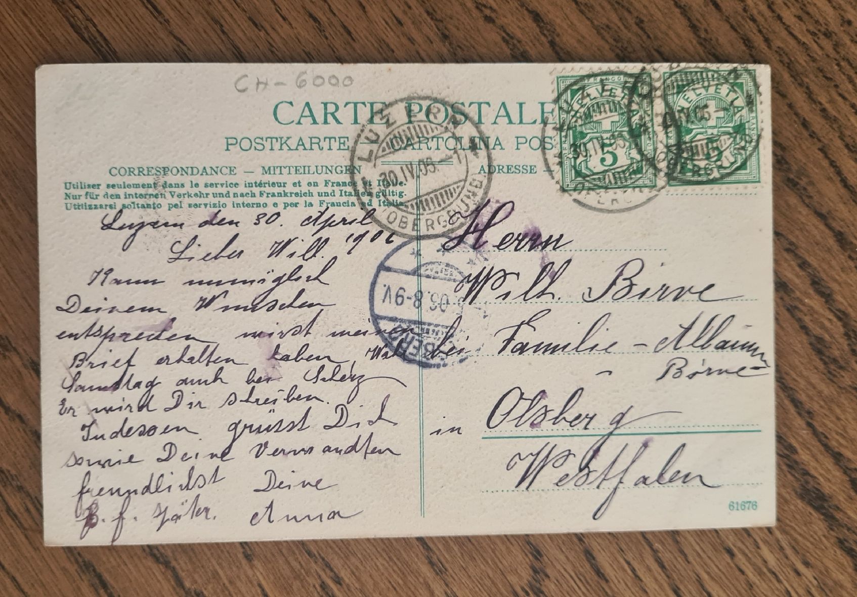 Cartoline postali: Meggenhorn b. Luzern – Usato da Ebikon venduto da Donar50 2