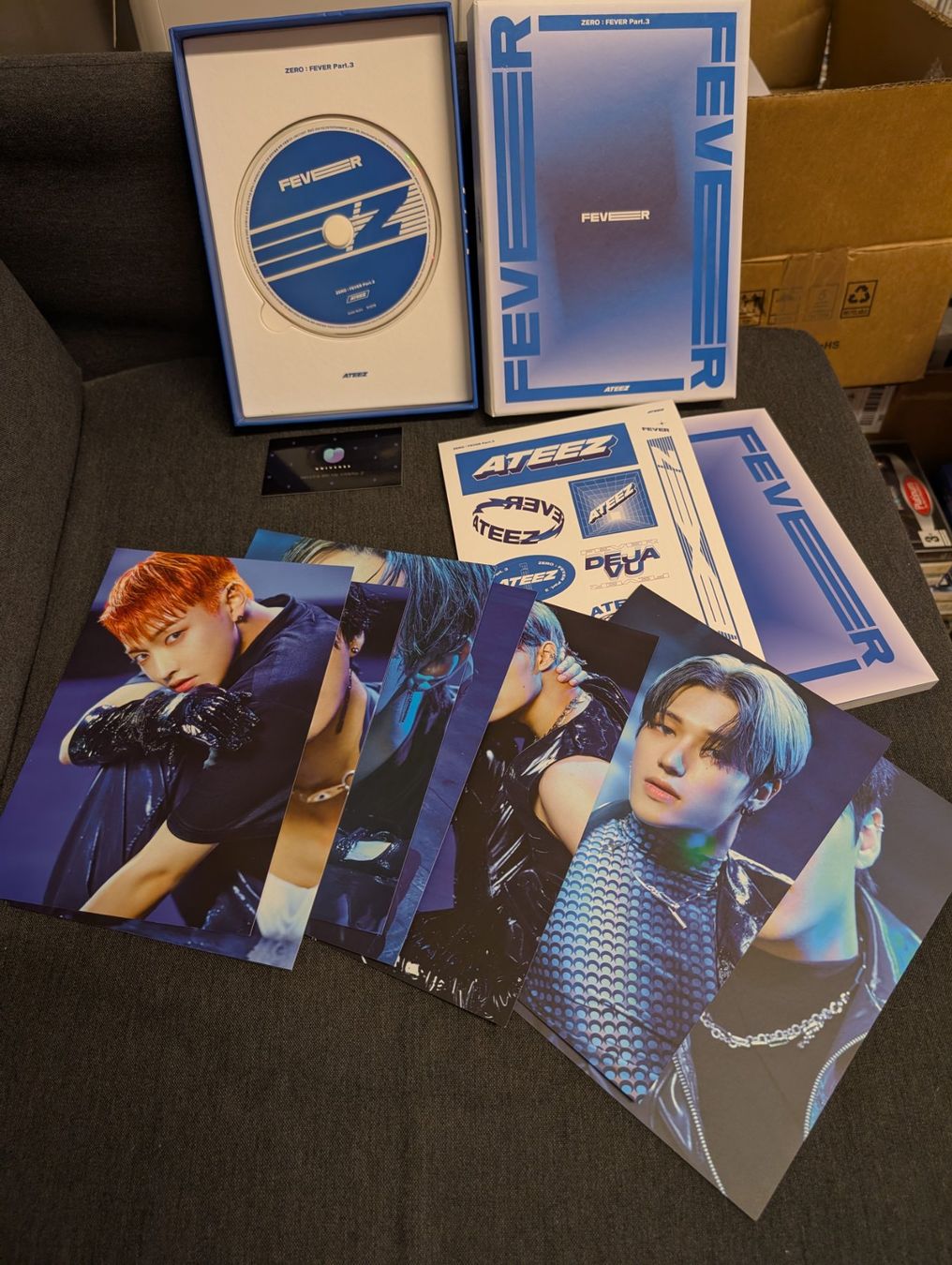 CD: Ateez zero: fever part 3 blue – Usato da Giubiasco venduto da Ticinerd 2
