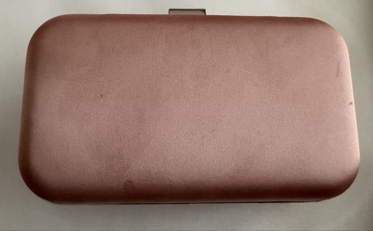 Anna Field Borse da donna: Anna Field Clutch, rosa Satin – Usato da Au ZH venduto da FMRF 3