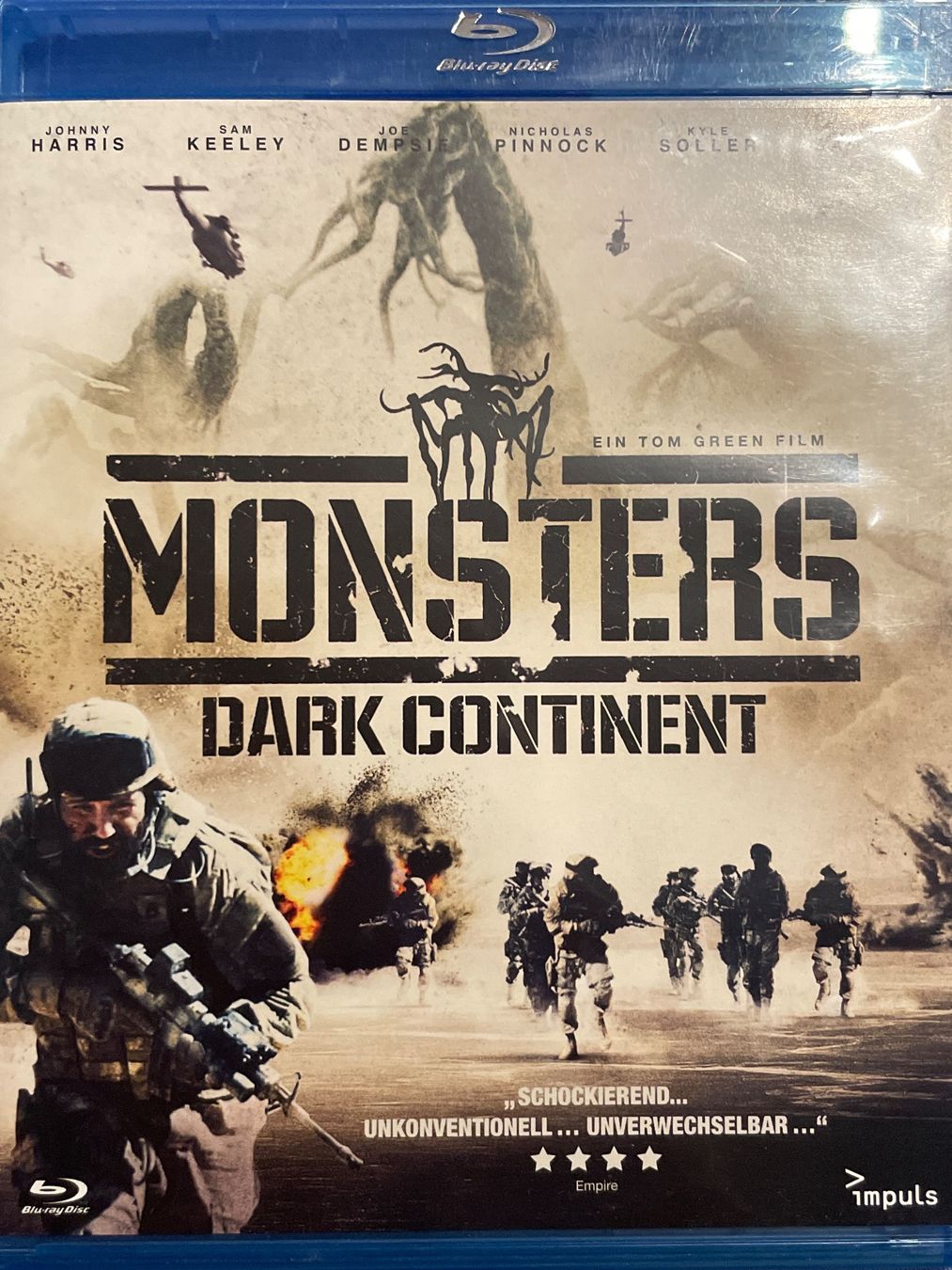 Tutti i DVDs: Monsters : Dark Continent  (2014) – Usato da Waldenburg venduto da Gonzo8