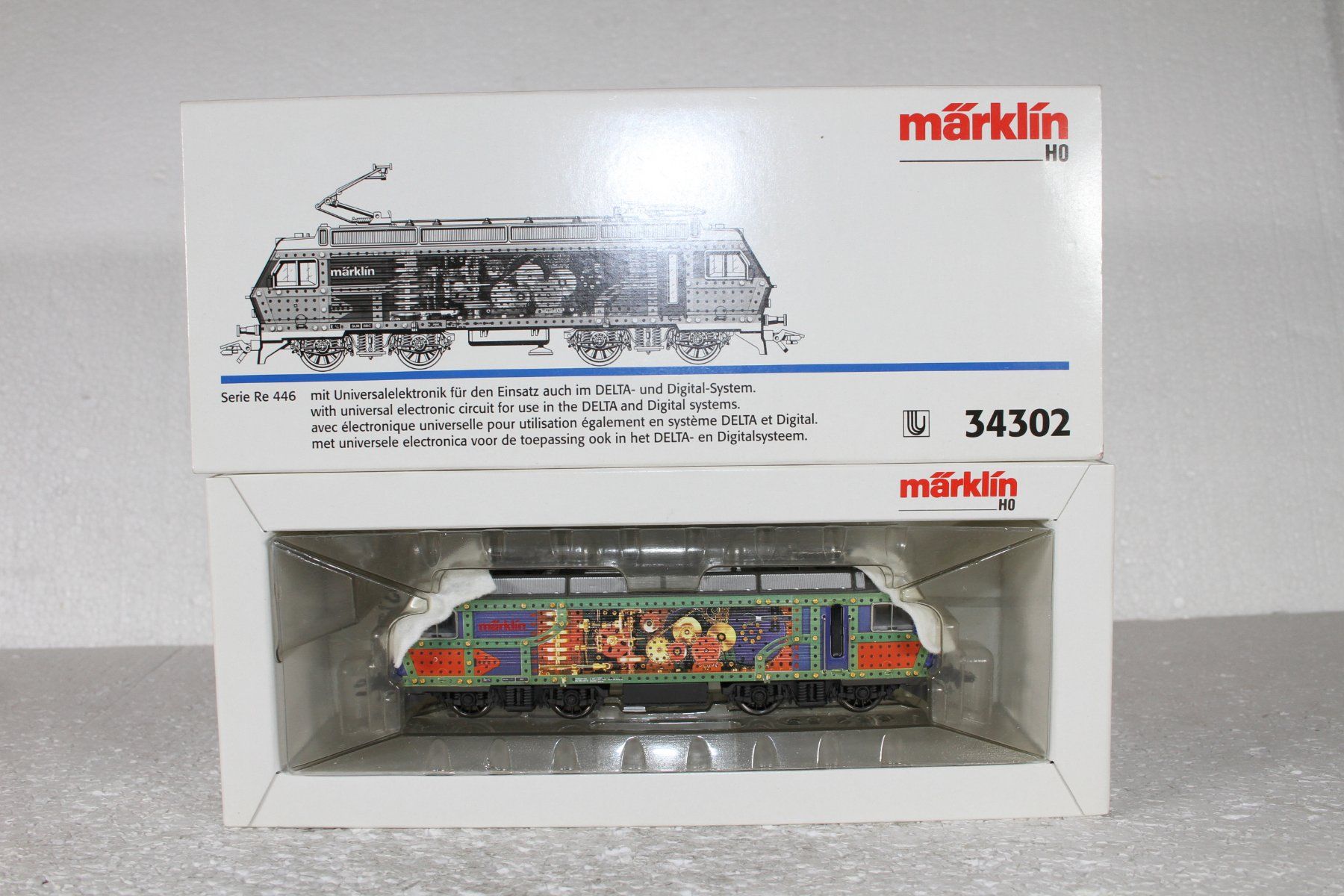 Märklin Modellini di ferrovie: Märklin 34302 SBB Re 4/4 IV , Re 446 – Usato da Triesen venduto da cor_62ts 7