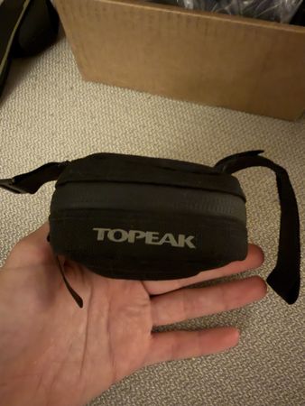 Topeak Satteltasche schwarz gebraucht guter Zustand