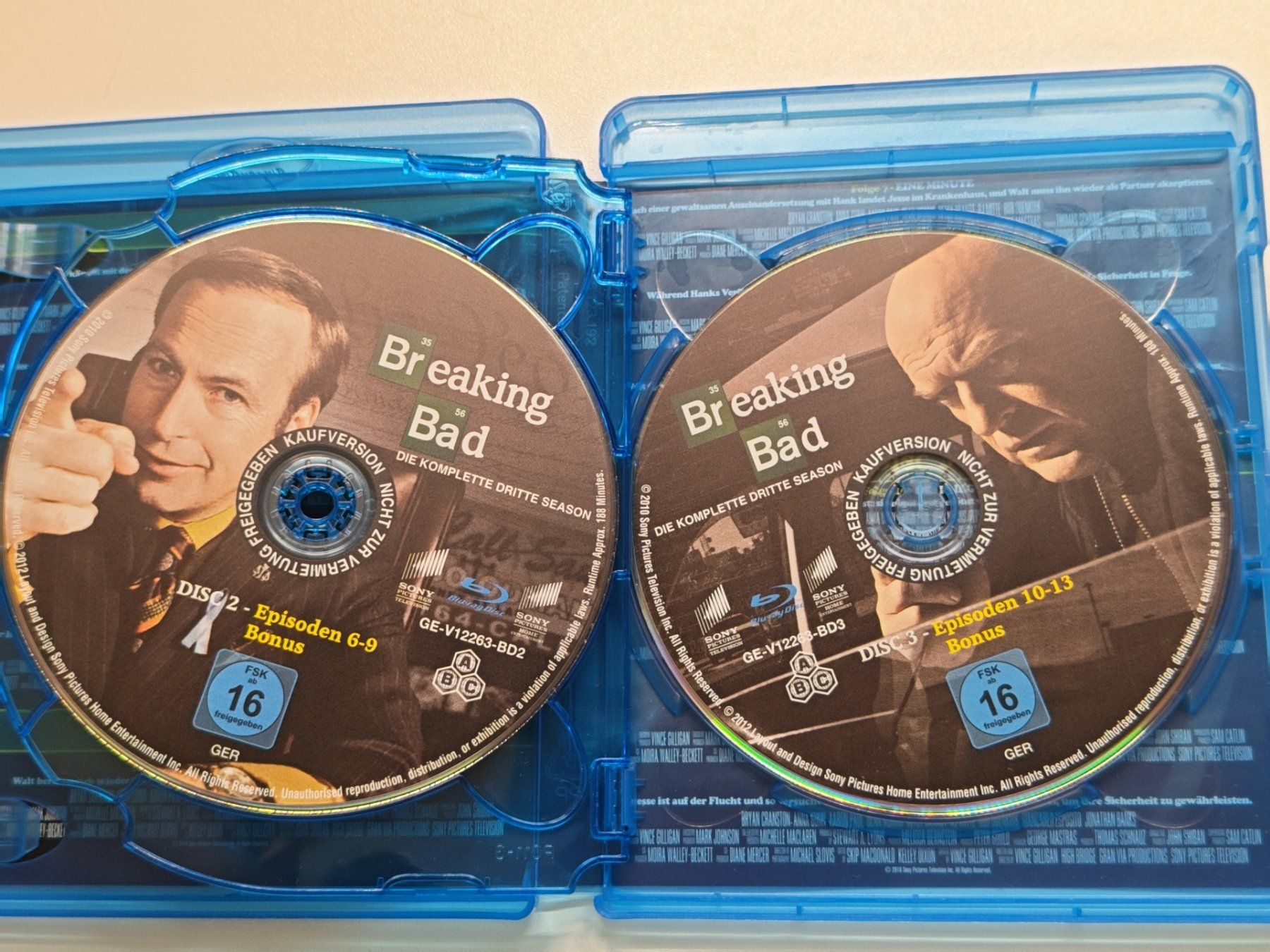 Tous les DVDs: Breaking Bad Staffel 3 – D'occasion à Liestal par Kratzilla 2