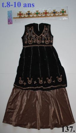 Costume Reine / Königin t. 8 - 10 ans