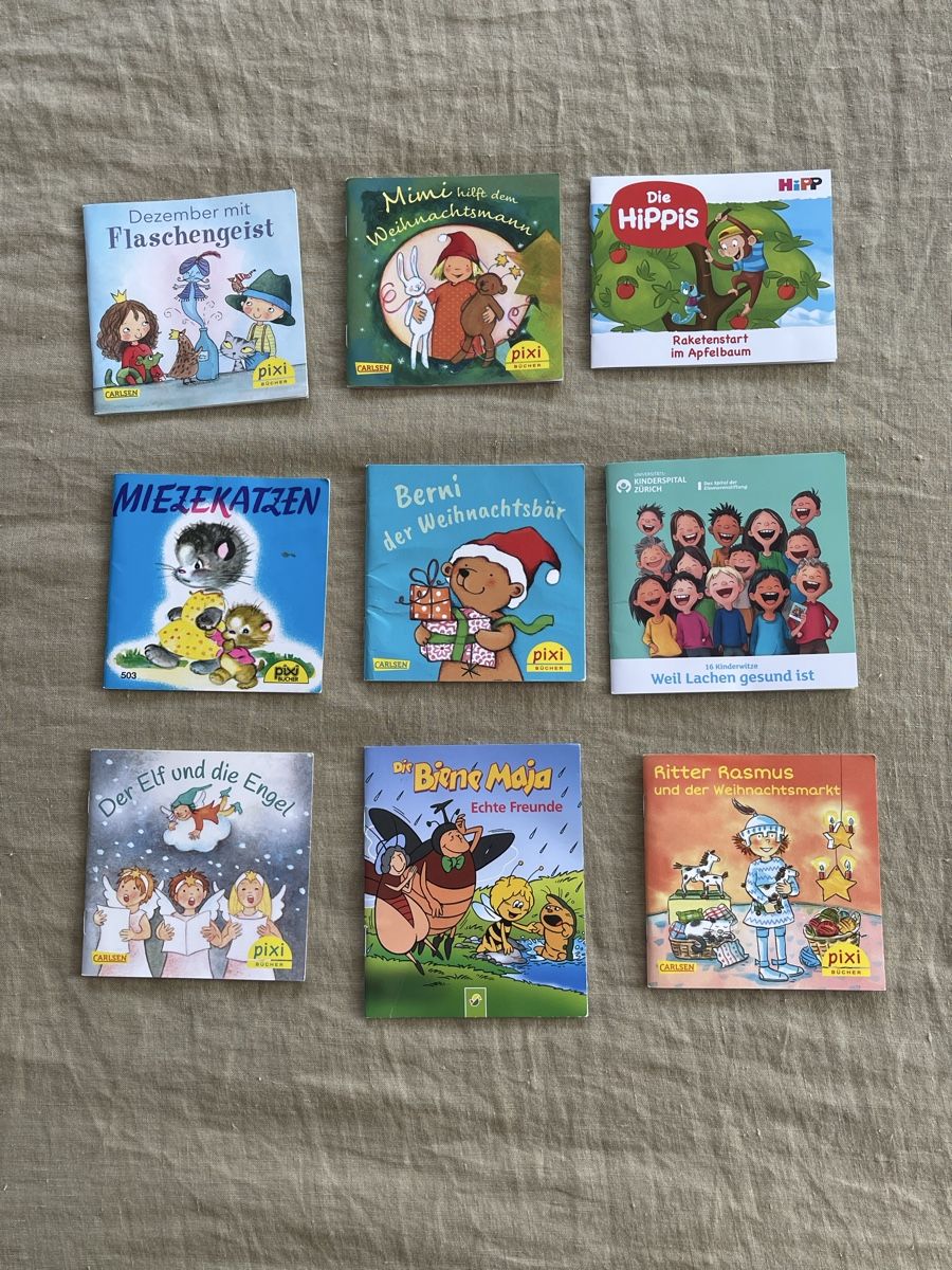 Bücher: Mini & Pixi Bücher,  9 x, Diverse Titel – Gebraucht aus Hirzel von carta9