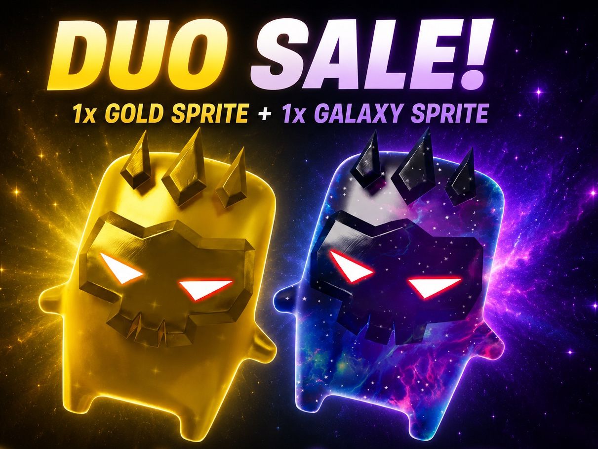 Jeux: Fortnite Boss Sprite Bundle Gold/Galaxy – Neuf (Voir description) à Lausanne par Zeustah