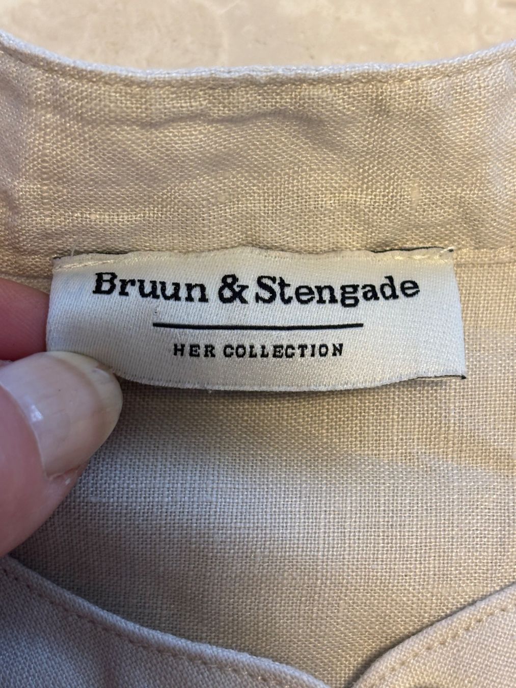 Camicette: Bruun & Stengade Bluse 100% Leinen – Usato da St. Margrethen SG venduto da dijanaO 6