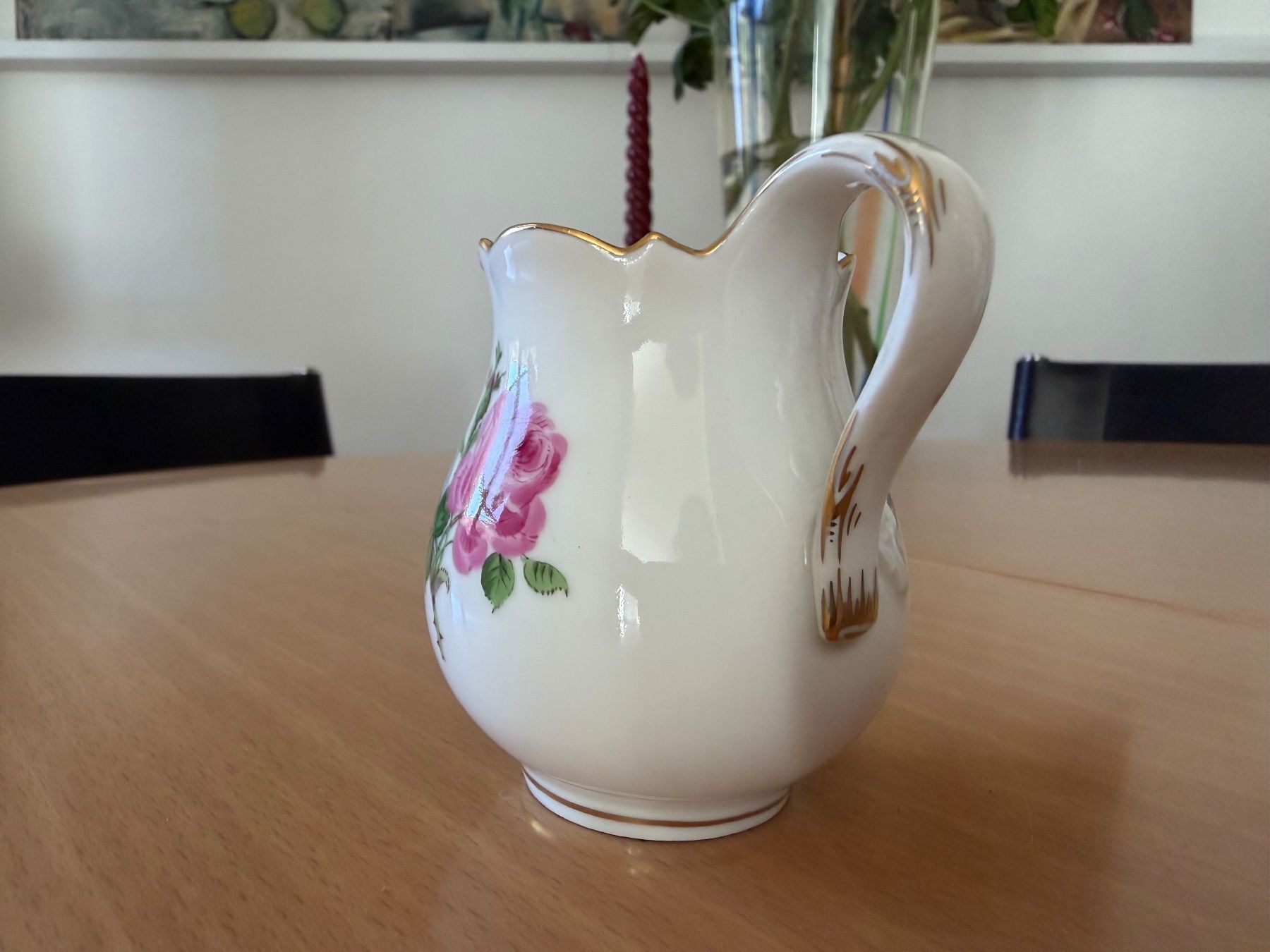 Karaffen: Kaffe Rahm Meissen Rose – Gebraucht aus Nussbaumen AG von normajeanbaker 2