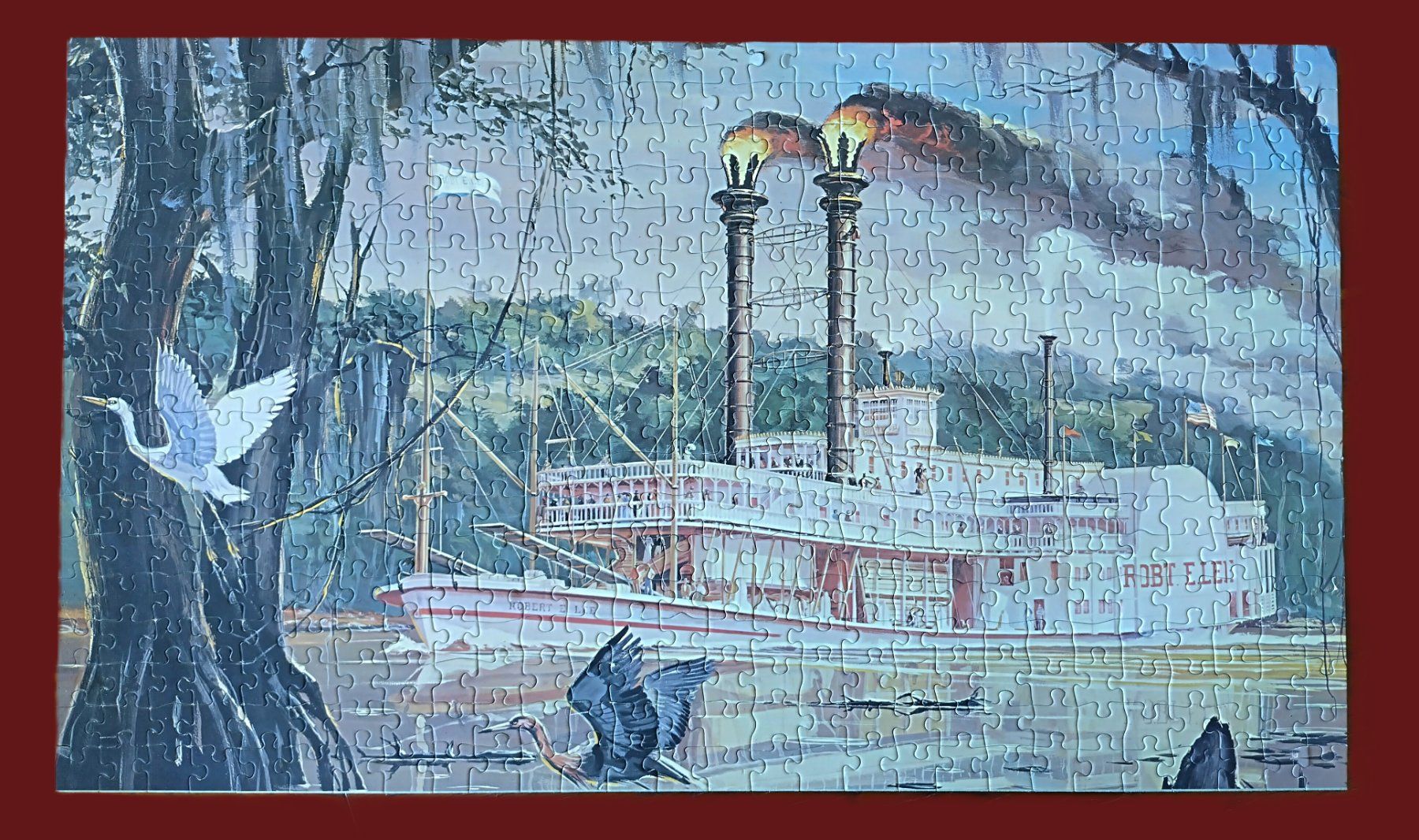 Puzzle: Revell Puzzle Historische Schiffe "Robert E. Lee" 500 Teile – Usato da Bellach venduto da JingleJerry 2