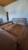 Doppelbett, Sumpfeiche, Massivholz