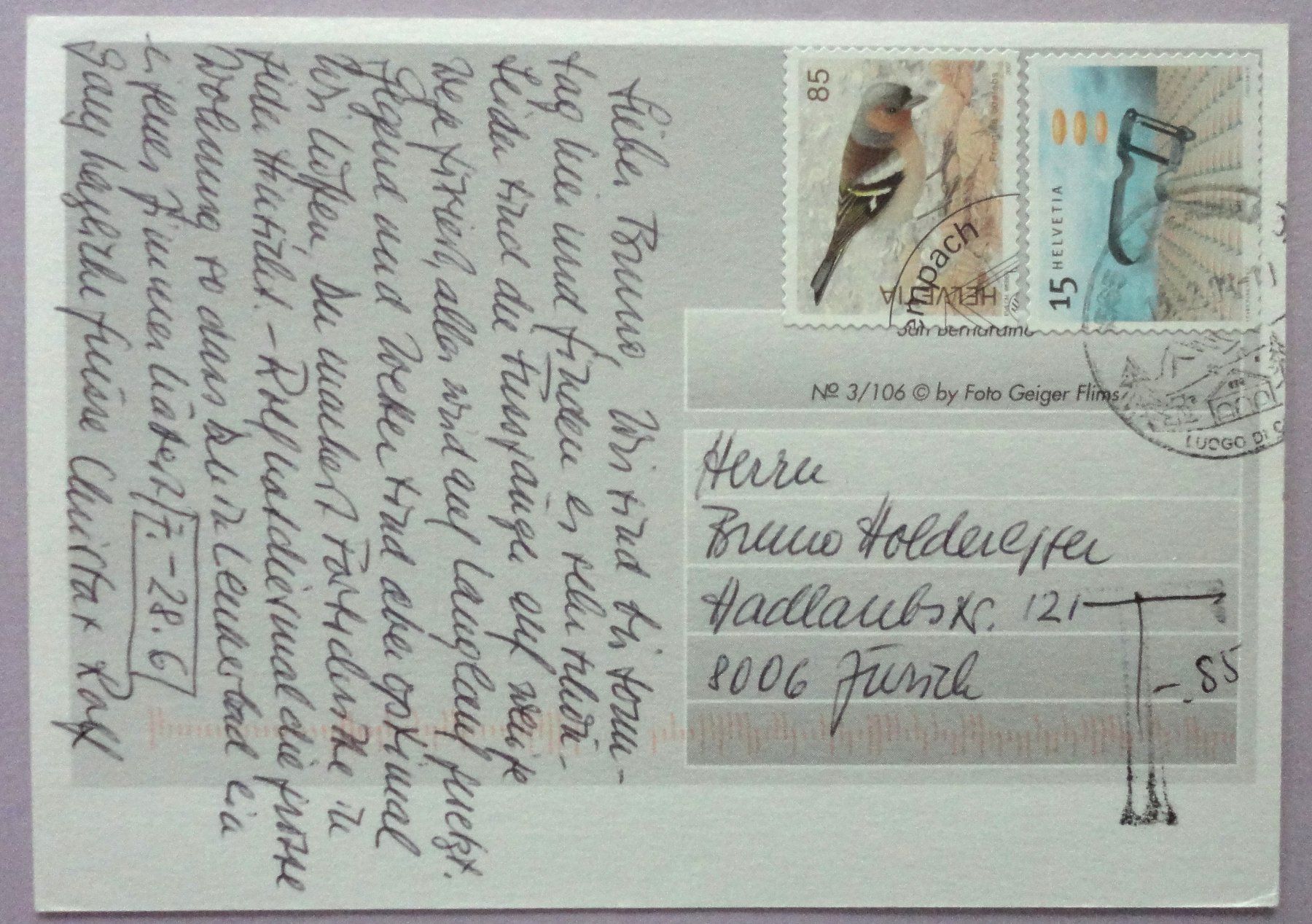 Cartoline postali: San Bernardino – Usato da Fétigny venduto da Billy2miny 1
