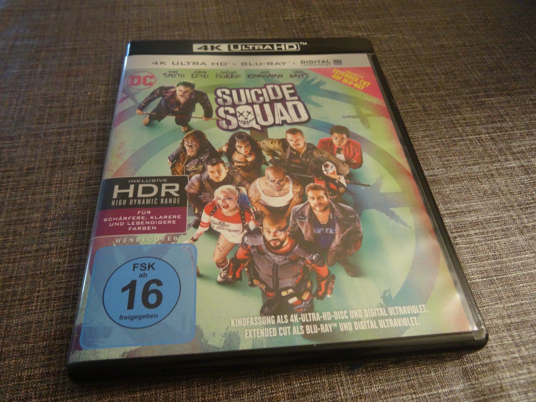 Tutti i DVDs: Suicide Squad 4K Ultra HD Blu-ray – Usato da Olten venduto da Disc-Verkauf