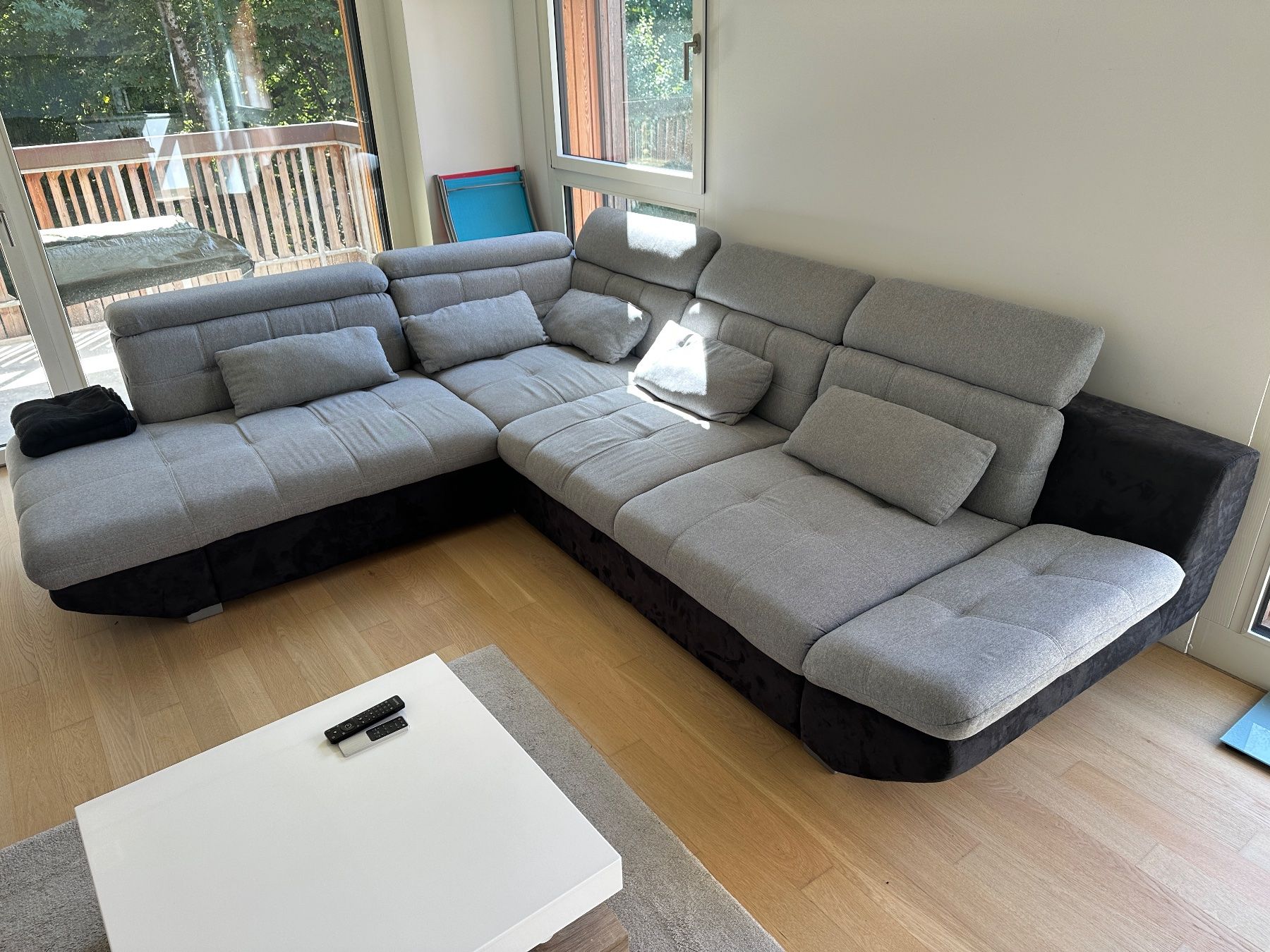 Pfister Divani: Dreiteiliges Ecksofa von Möbel Pfister, mit Bettfunktion – Usato da Fruthwilen venduto da jan_8fbh