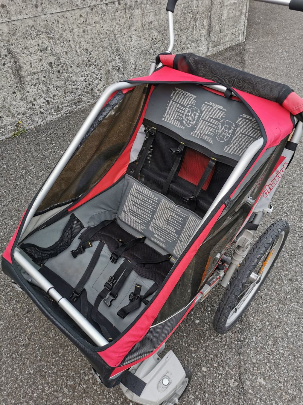 Rimorchi: Thule Chariot Fahrradanhänger – Usato da Einsiedeln venduto da Fspeed25 3