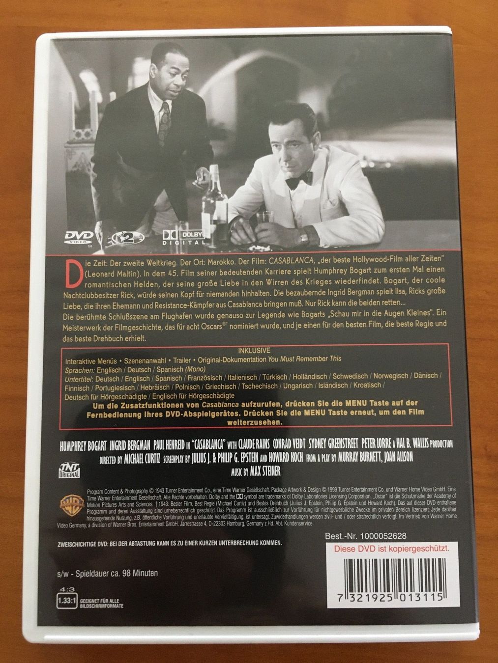 Alle DVDs: Casablanca -  Dvd - Bogart, Bergman – Gebraucht aus Arbon von HelFer01 1