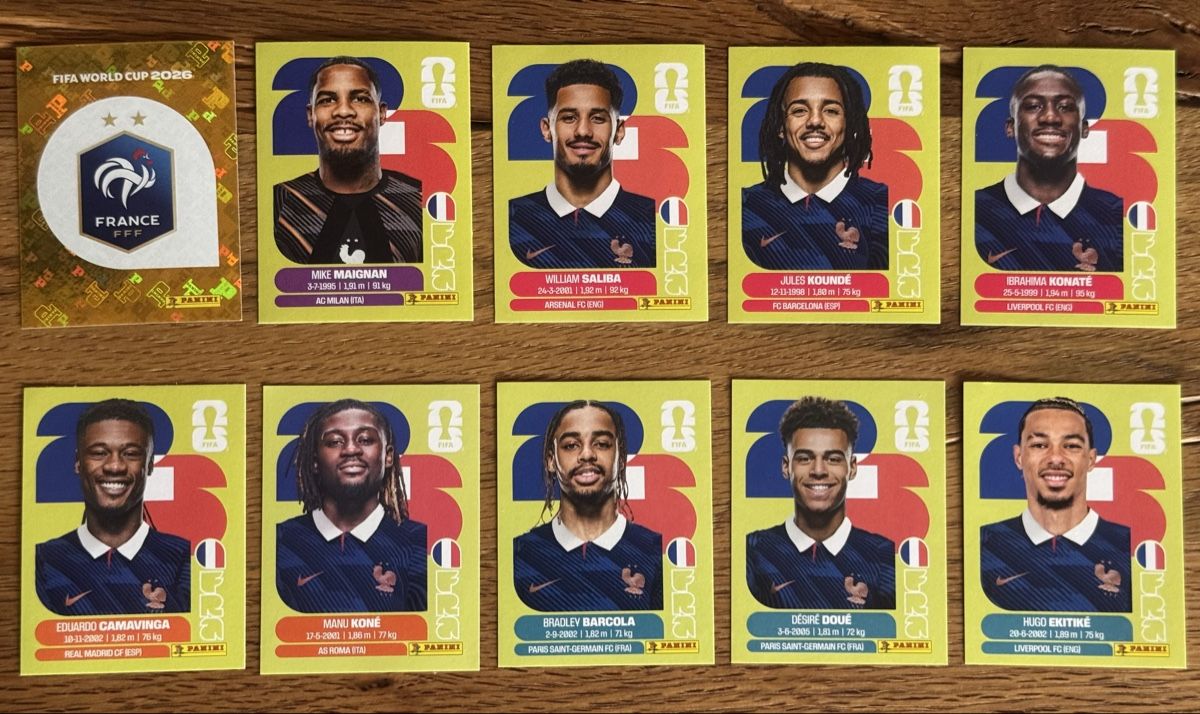 Panini Carte collezionabili: Panini Sticker WM 2026 - Frankreich – Nuovo (secondo la descrizione) da Mägenwil venduto da Goldfire