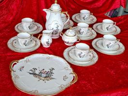 Antiker Rosenthal Kaffeeservice 8 Per.Sanssouci im Rokoko