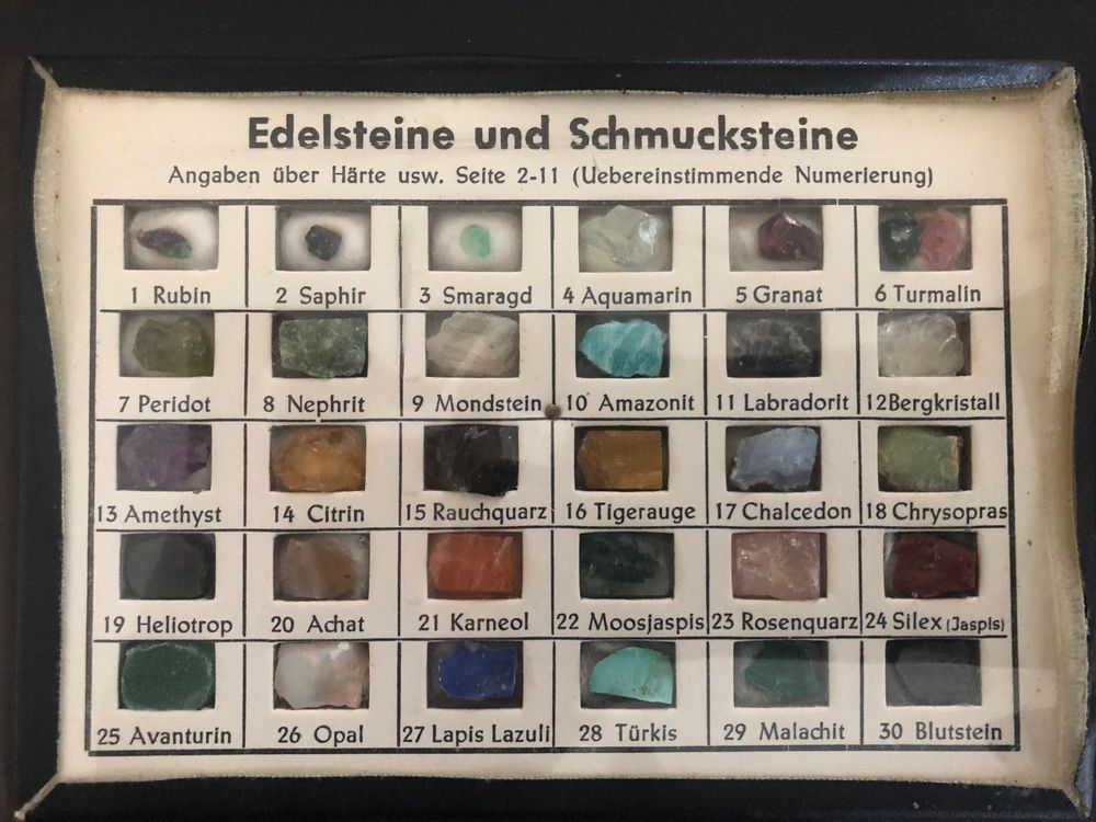Edelsteine / Schmucksteine Set Sammlung | Kaufen auf Ricardo