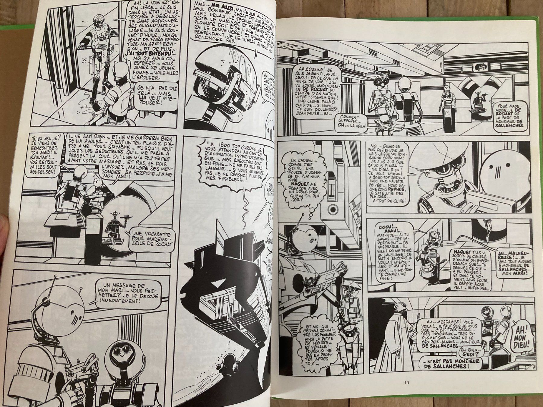 Comics: PAUL GILLON-Les Mécanoïdes associés- EO 1982 – Gebraucht aus vaumarcus von Nicolasorel 8