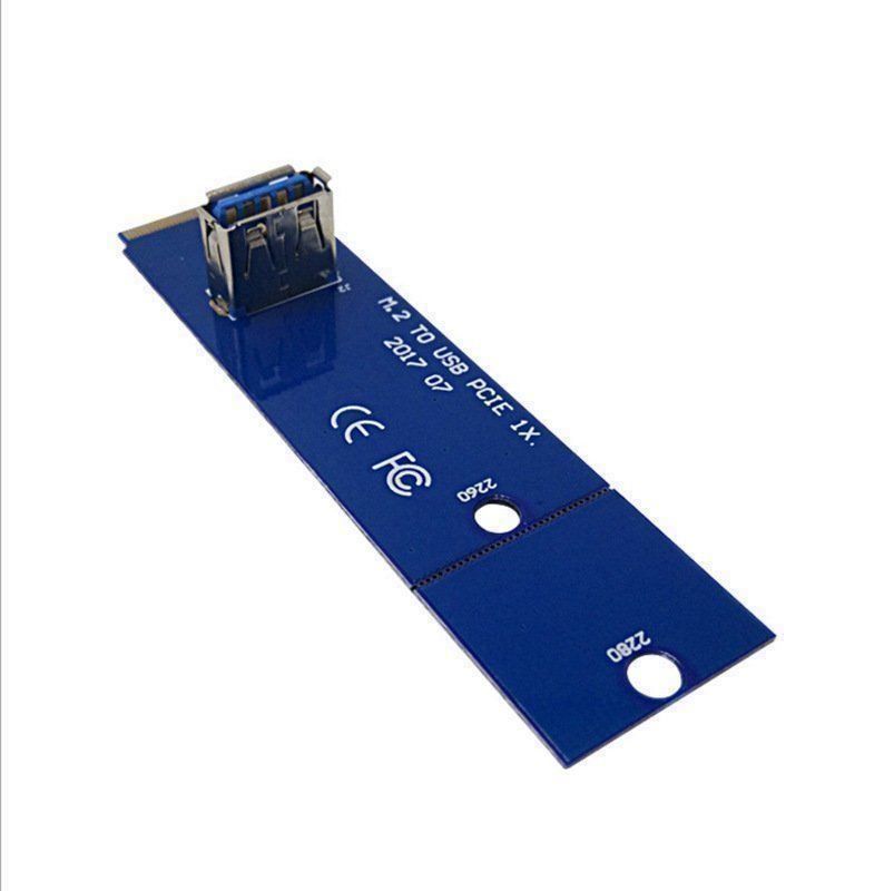 Coin Miner: M.2 zu USB 3.0 Riser Card Adapter Mining – Nuovo e nell'imballaggio originale da Wettingen venduto da Schabernack_sam