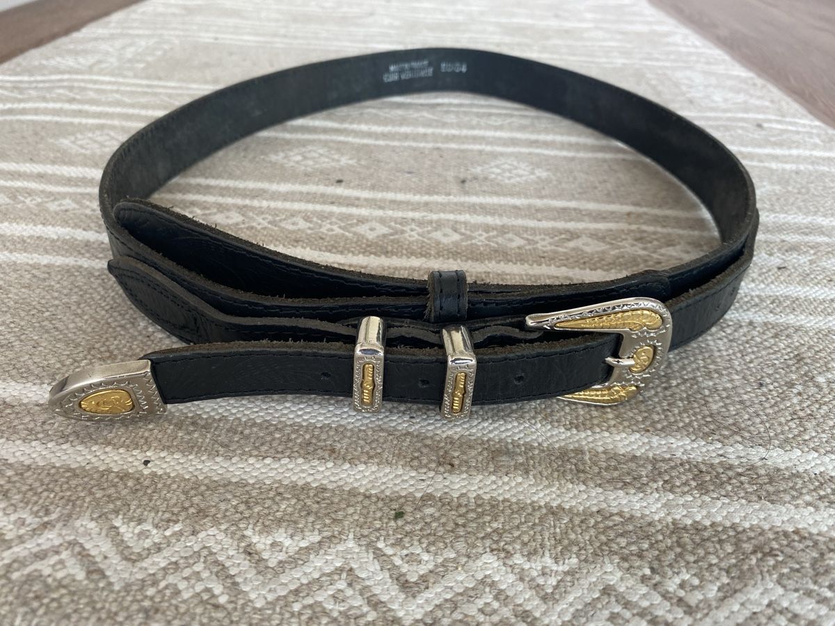 Cinture: Ceinture western cuir noir – Usato da Bern venduto da fan_5r5l