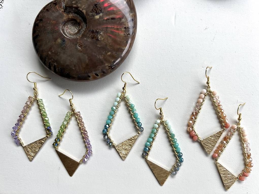 Ohrringe & -stecker: Ohrringe Swarovski Perlen Ibiza Boho Style  – Gebraucht aus Buchs SG von jco_st8t 1